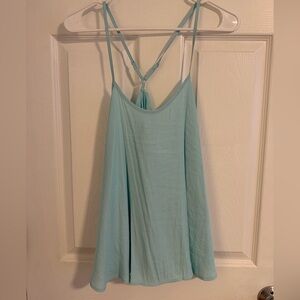 Forever 21 Aqua Strappy Tank